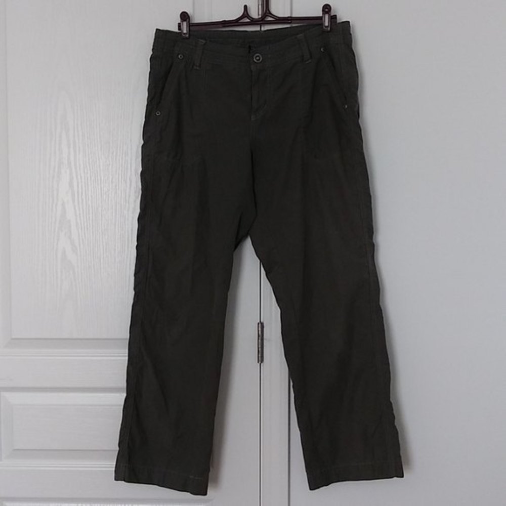 KUHL Women's Gray Straight Pants, Size 12